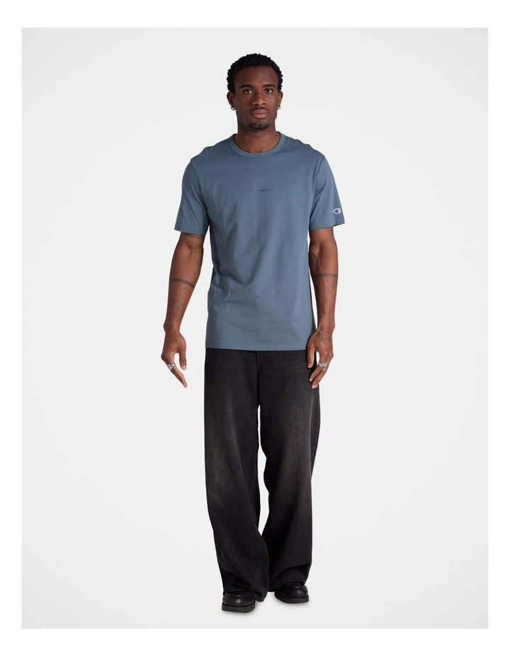 Script Tonal Tee Steel Type image 4