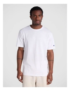 Script Tonal Tee White