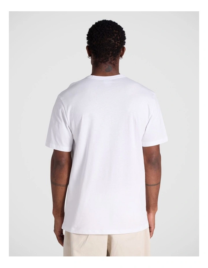 Script Tonal Tee White image 3