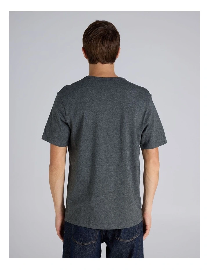 Script Short Sleeve Tee Granite Heather image 2
