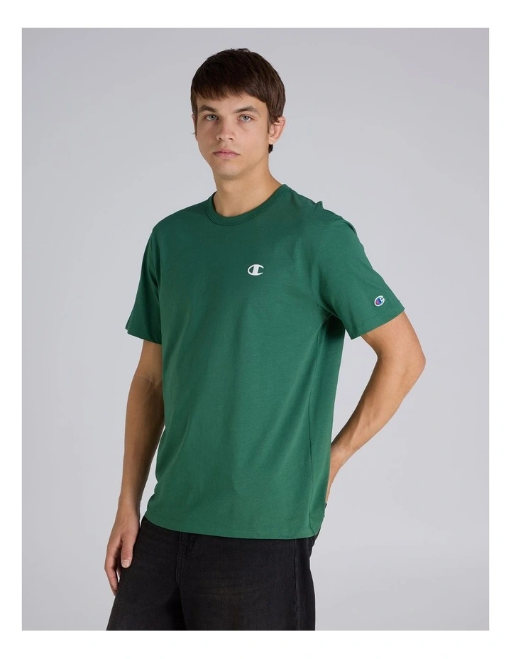 Puff C-Logo Tee Hunter Green image 2
