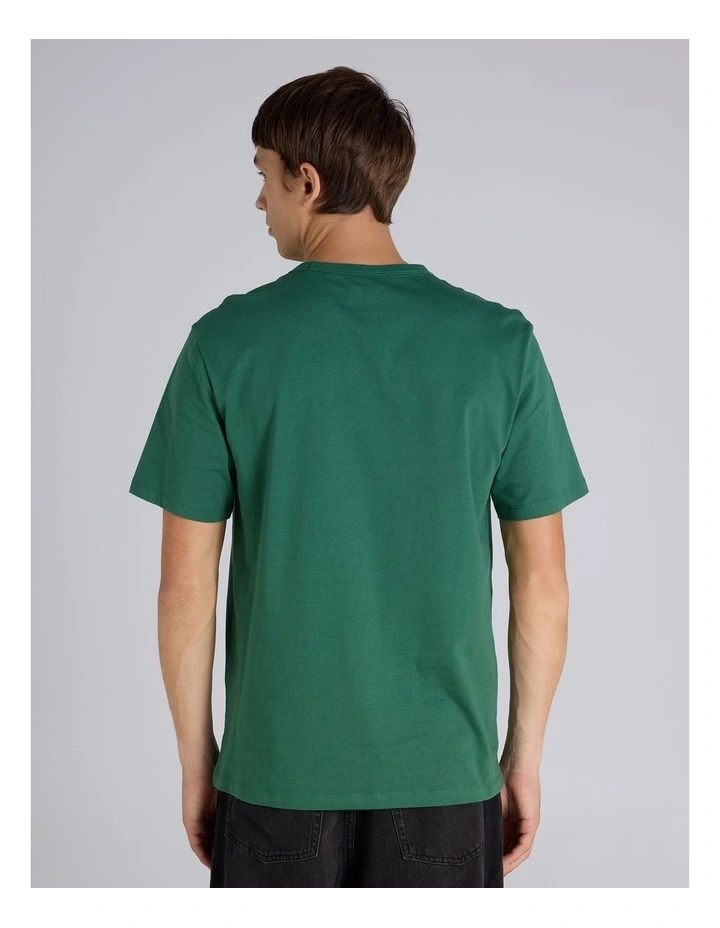 Puff C-Logo Tee Hunter Green image 3