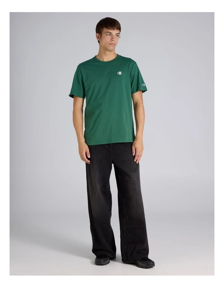 Puff C-Logo Tee Hunter Green image 4