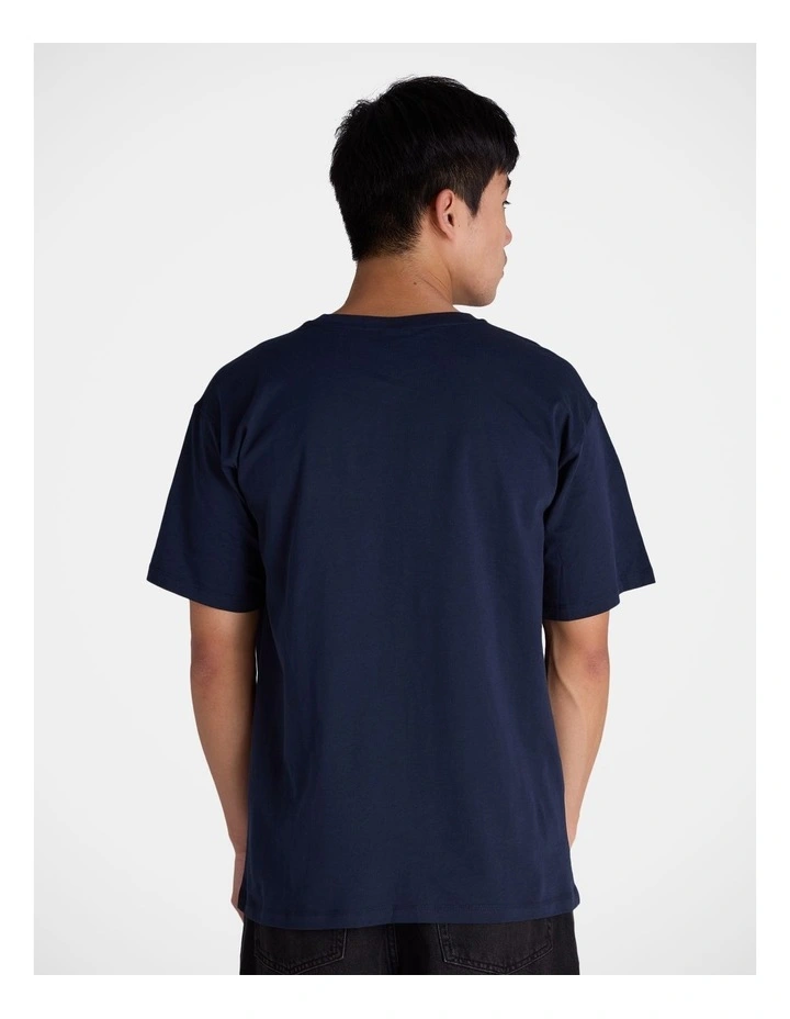 Phys Ed Graphic Tee Navy image 3