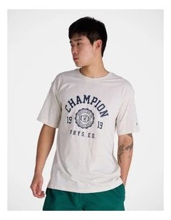 New York Graphic Tee Oatmeal Heather