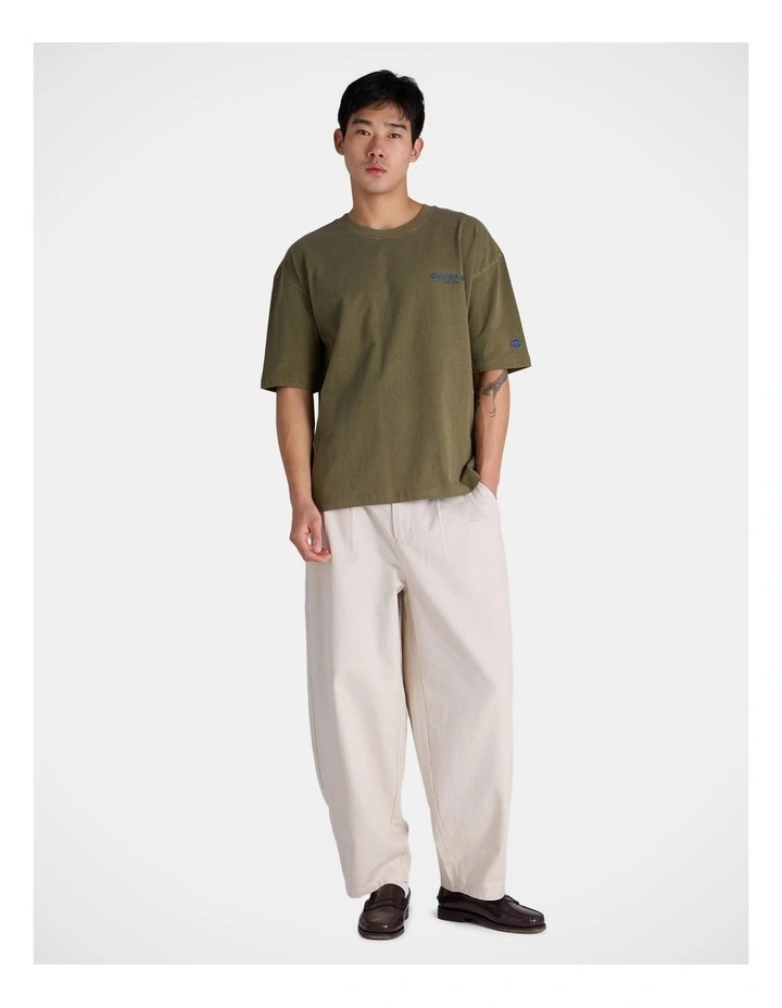 Jersey Hype Tee Fossil Leaf Green image 4