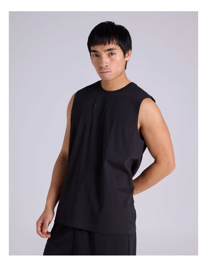Base Muscle Tank Black image 3