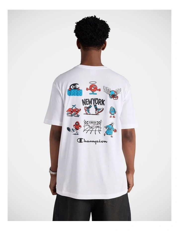 Ch Empire State Hustle Tee White image 2