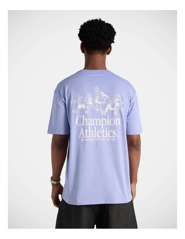 Champion Athletics Tee Purple Impression image 2