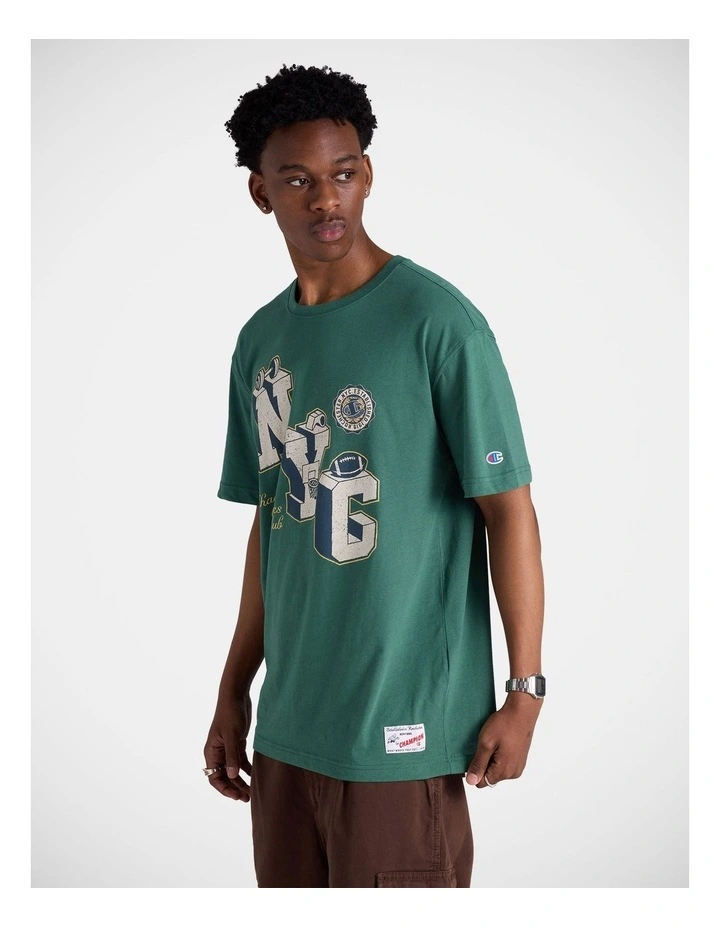 Champion Nyc Tee Smoke Pine image 3