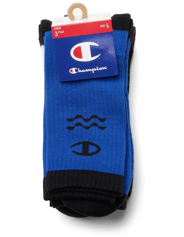 Champion X Klim Crew Socks 3Pk image 2