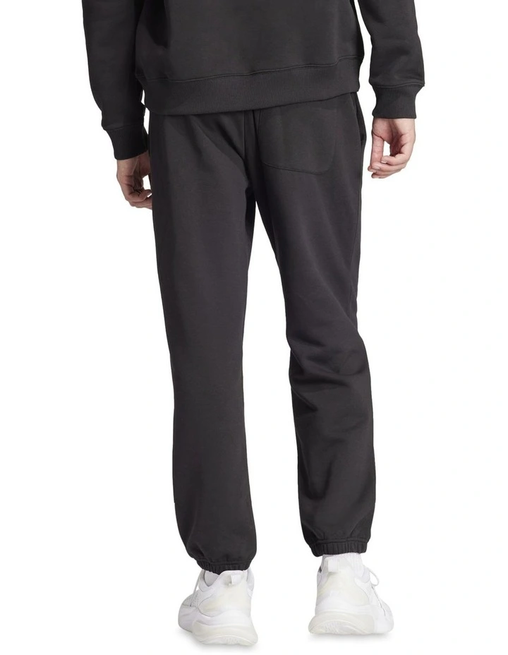 ALL SZN Fleece Graphic Joggers in Black image 2