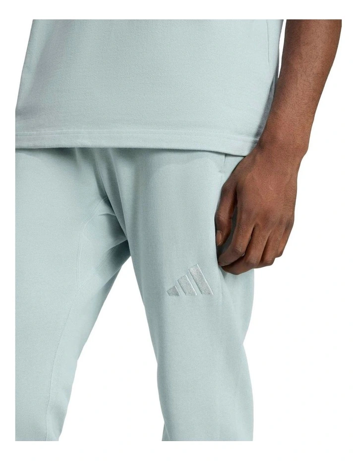 ALL SZN French Terry Regular Tapered Joggers in Wonder Sage image 4