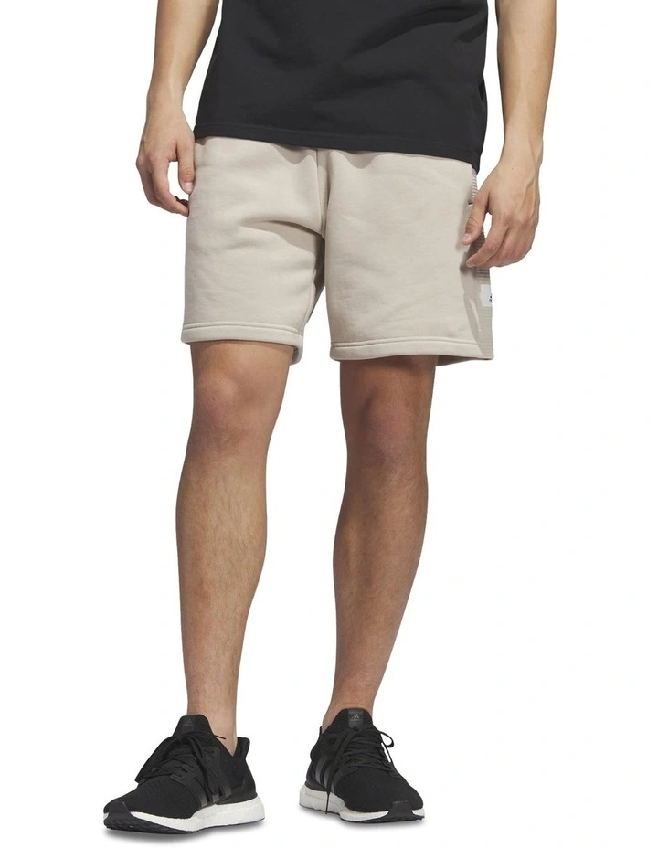 All Szn Fleece Shorts in Wonder Beige image 1