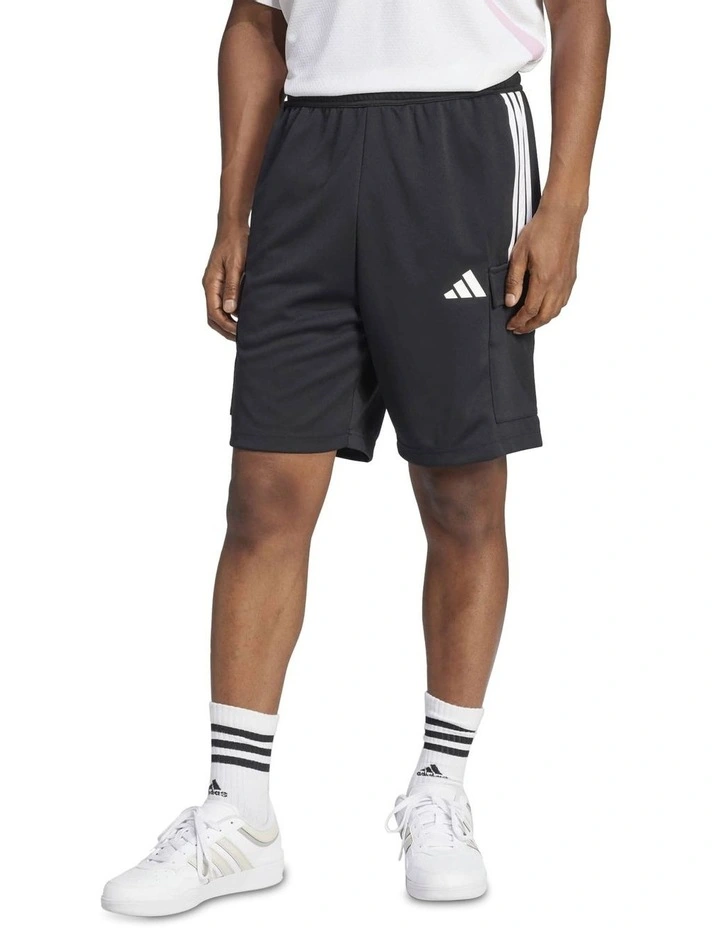 Tiro Cargo Shorts in Black image 1