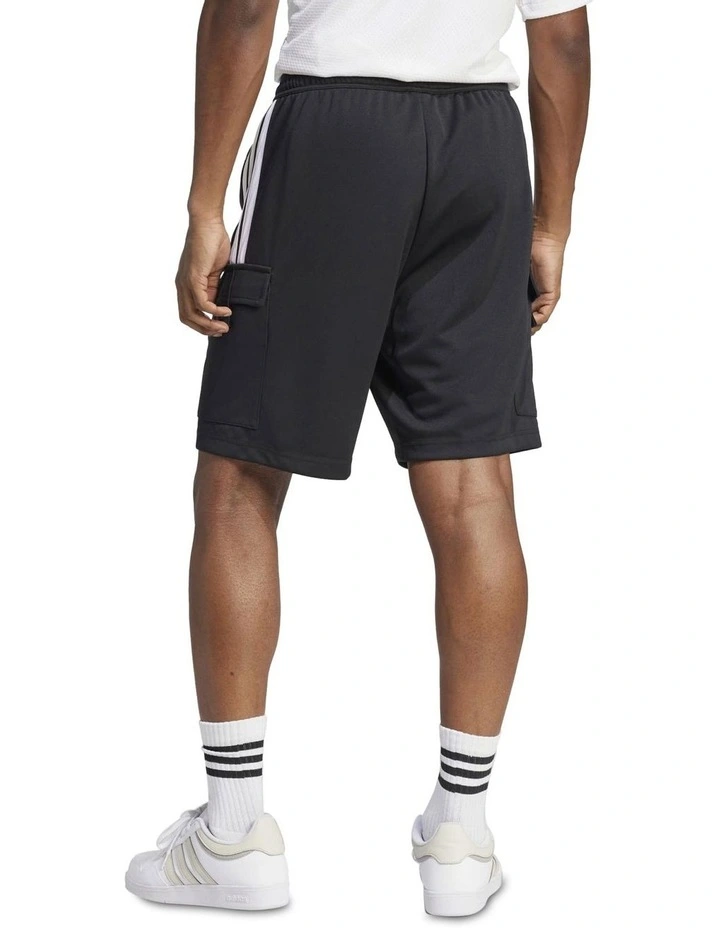 Tiro Cargo Shorts in Black image 2
