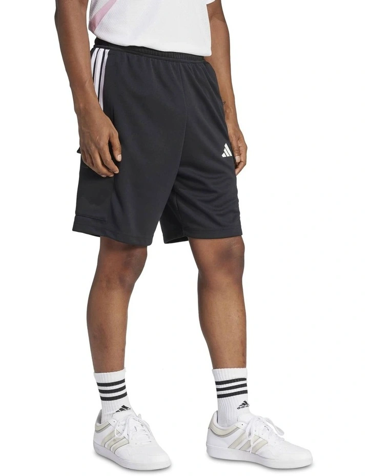 Tiro Cargo Shorts in Black image 3