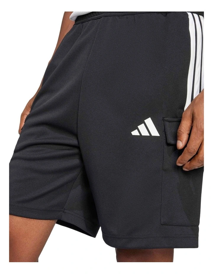 Tiro Cargo Shorts in Black image 4
