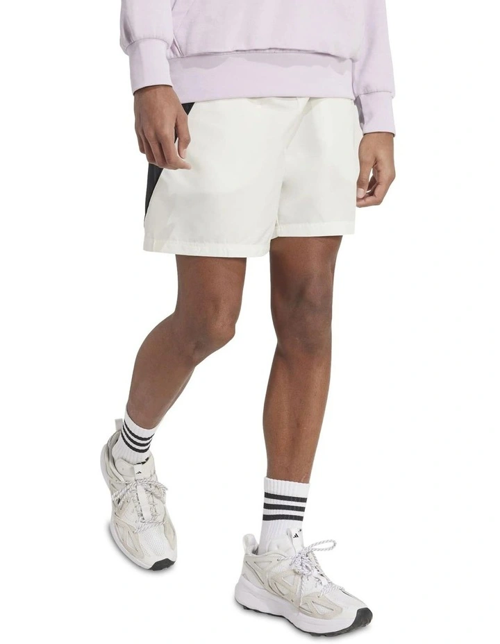 Stadium Shorts in Cream image 3
