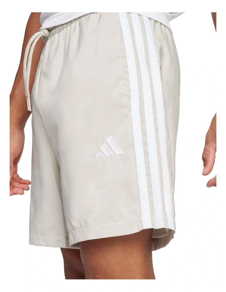Essential 3 Stripes Chelsea Shorts in Grey image 4