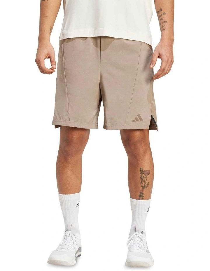 Designed for Training Workout Shorts in Chalky Brown image 1