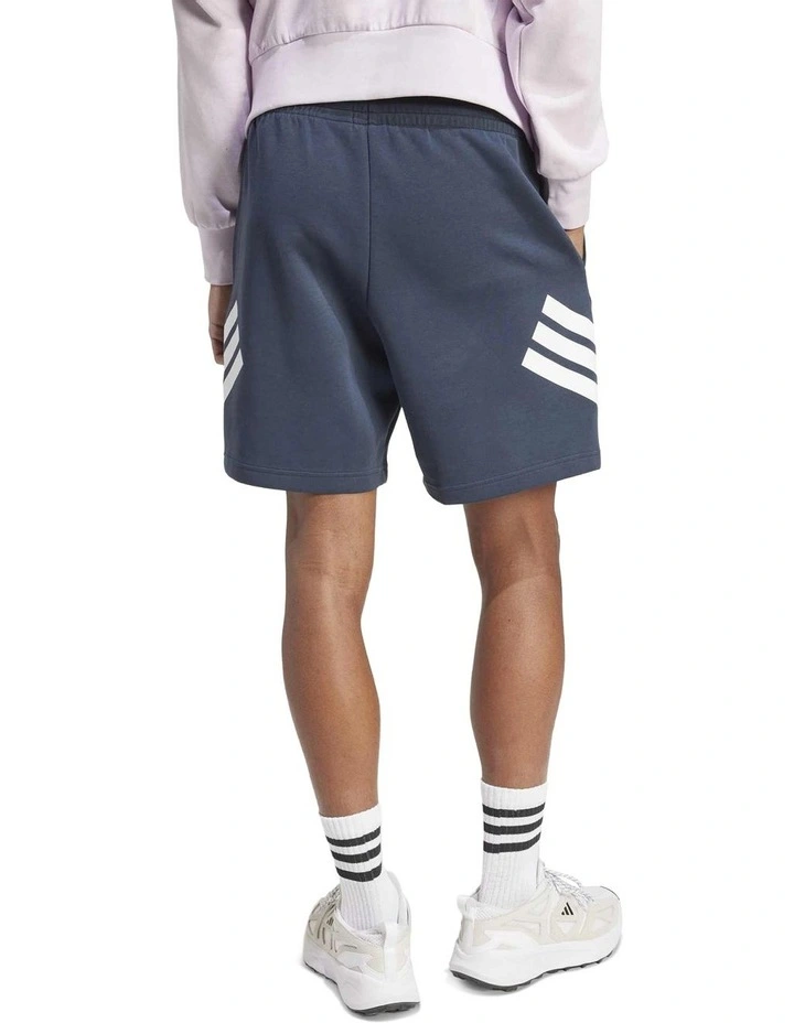 Future Icons 3 Stripes Shorts in Blue image 2