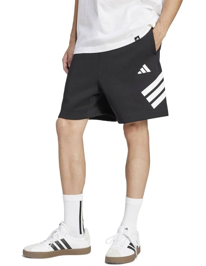 Future Icons 3-Stripes Shorts in Black image 1