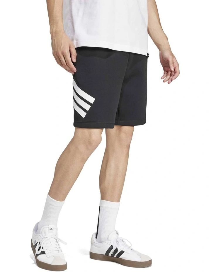 Future Icons 3-Stripes Shorts in Black image 3