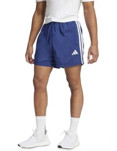 Essentials 3-Stripes Chelsea Shorts 5-Inch in Blue