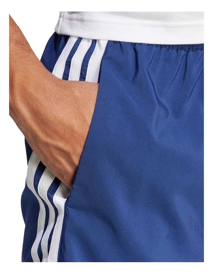 Essentials 3-Stripes Chelsea Shorts 5-Inch in Blue image 4