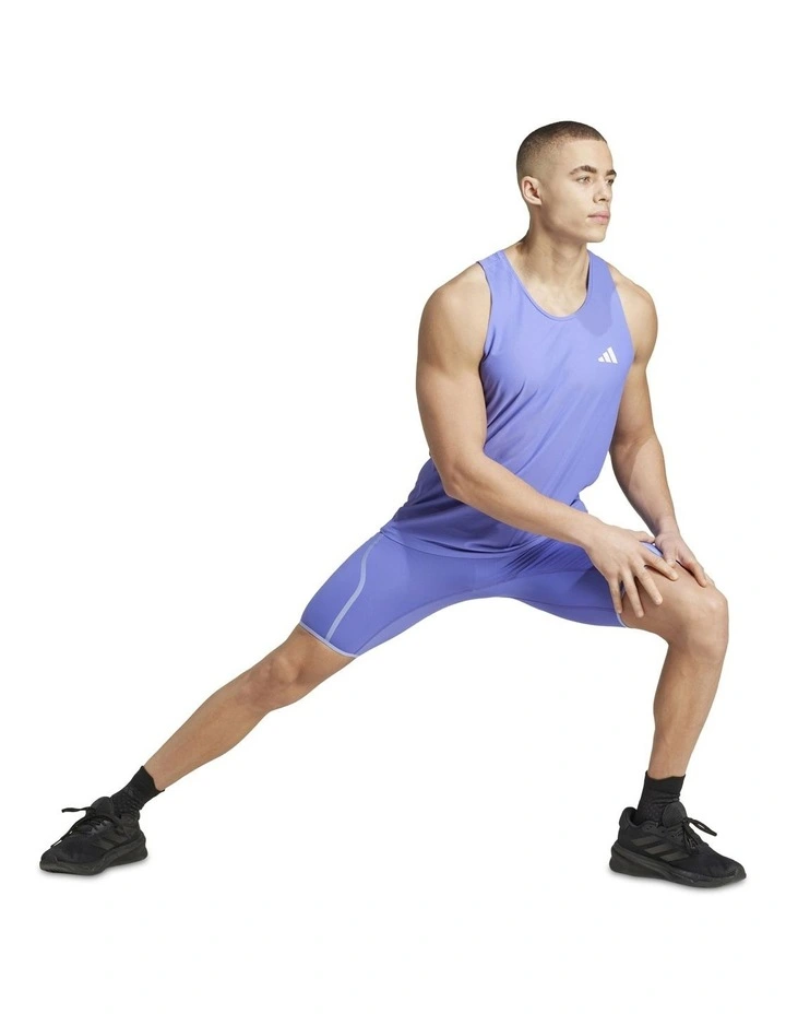Own The Run Tank Top in Blue image 3