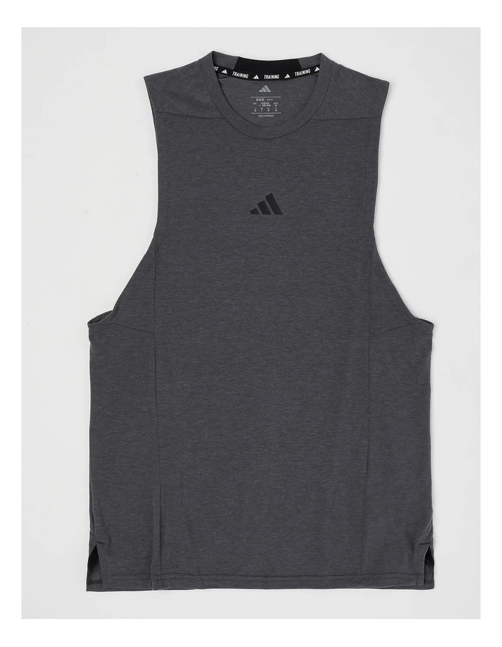 Designed for Training Workout Tank Top in Grey image 1