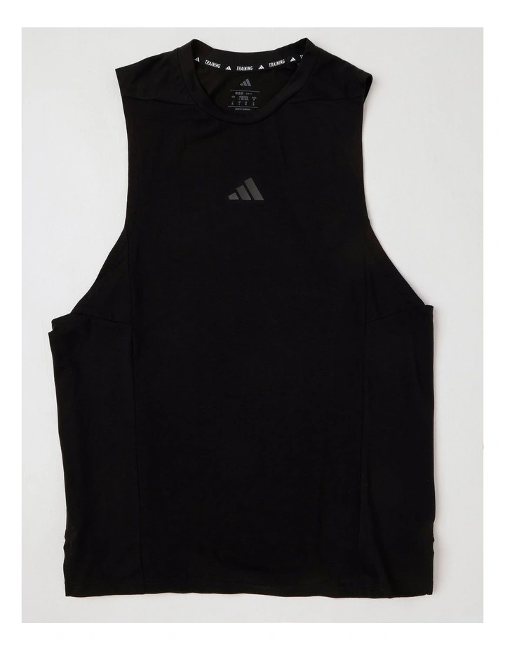 Training Workout Tank Top in Black image 1