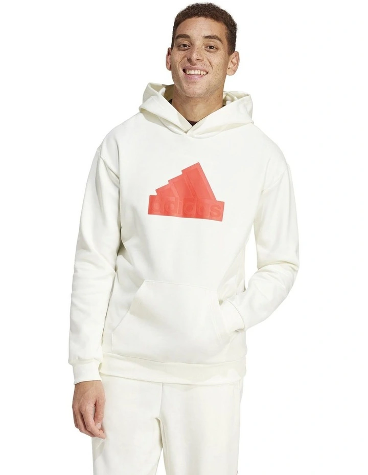 Future Icons Badge of Sport Hoodie in Off White image 1