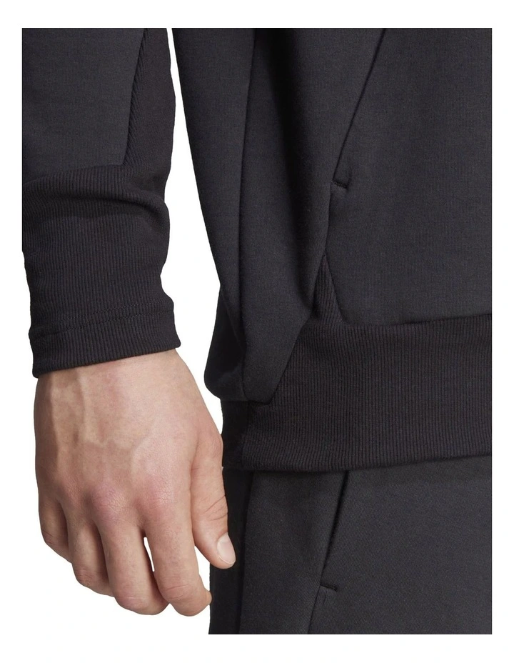 Adidas Z.N.E. Premium Hoodie in Black | MYER