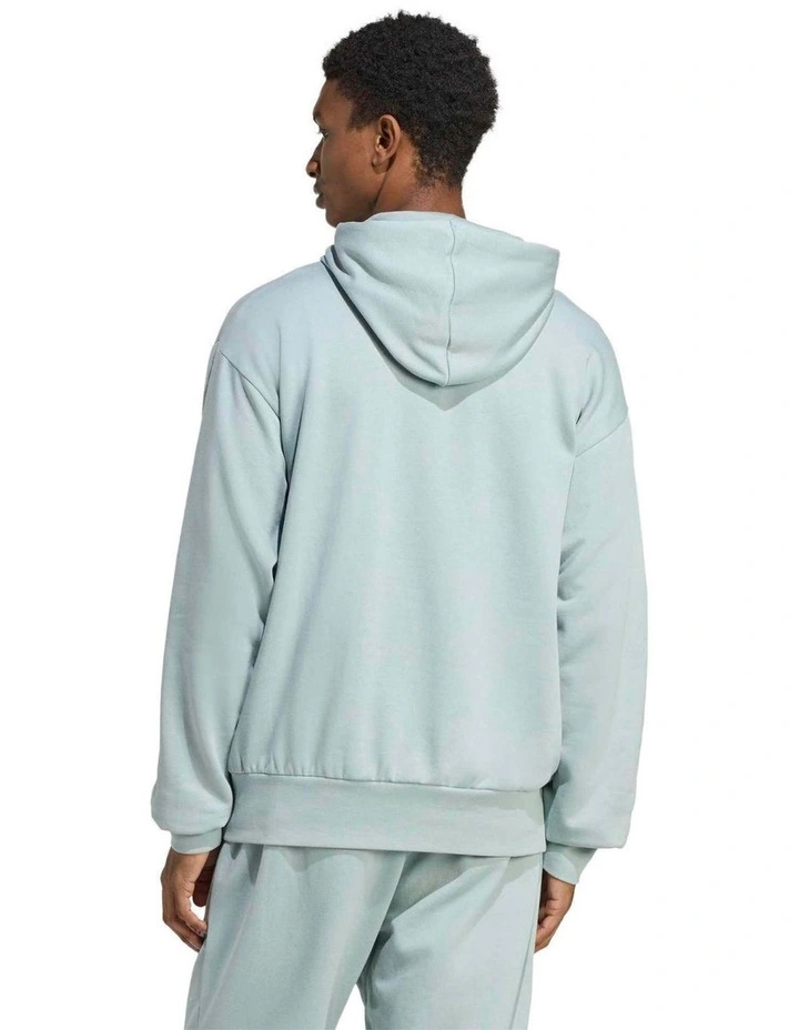 Essentials Feelcozy Fleece Hoodie in Wonder Sage image 2