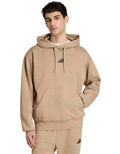 Essentials Feelcozy Fleece Hoodie in Wonder Cargo/Black