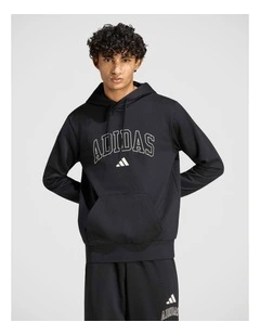 COLLEGIATE SCRIPT GRAPHIC HOODIE