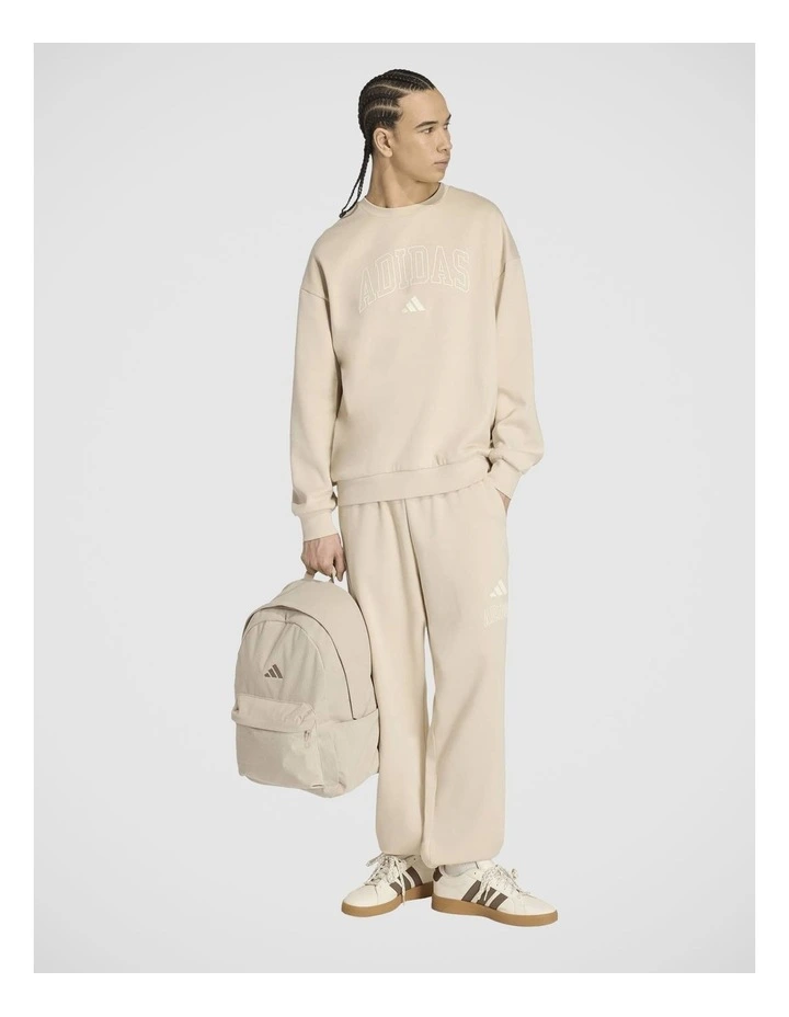 Seasonal Essentials Collegiate Fleece Crew Sweatshirt image 3