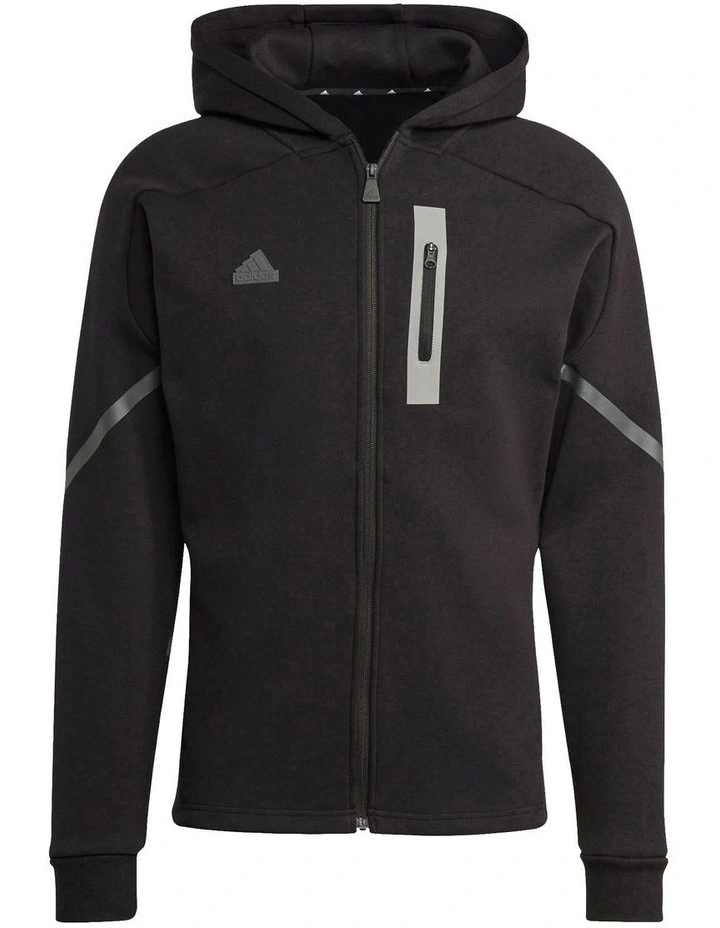 Designed for Gameday Full-Zip Hoodie in Black image 1