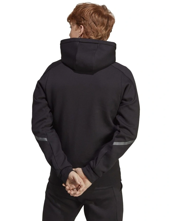 Designed for Gameday Full-Zip Hoodie in Black image 2