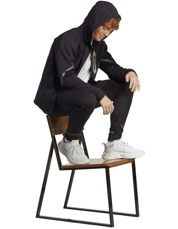Designed for Gameday Full-Zip Hoodie in Black image 4