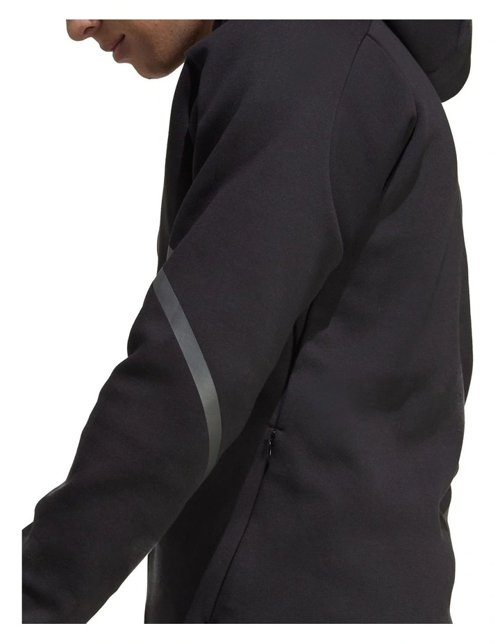 Designed for Gameday Full-Zip Hoodie in Black image 7