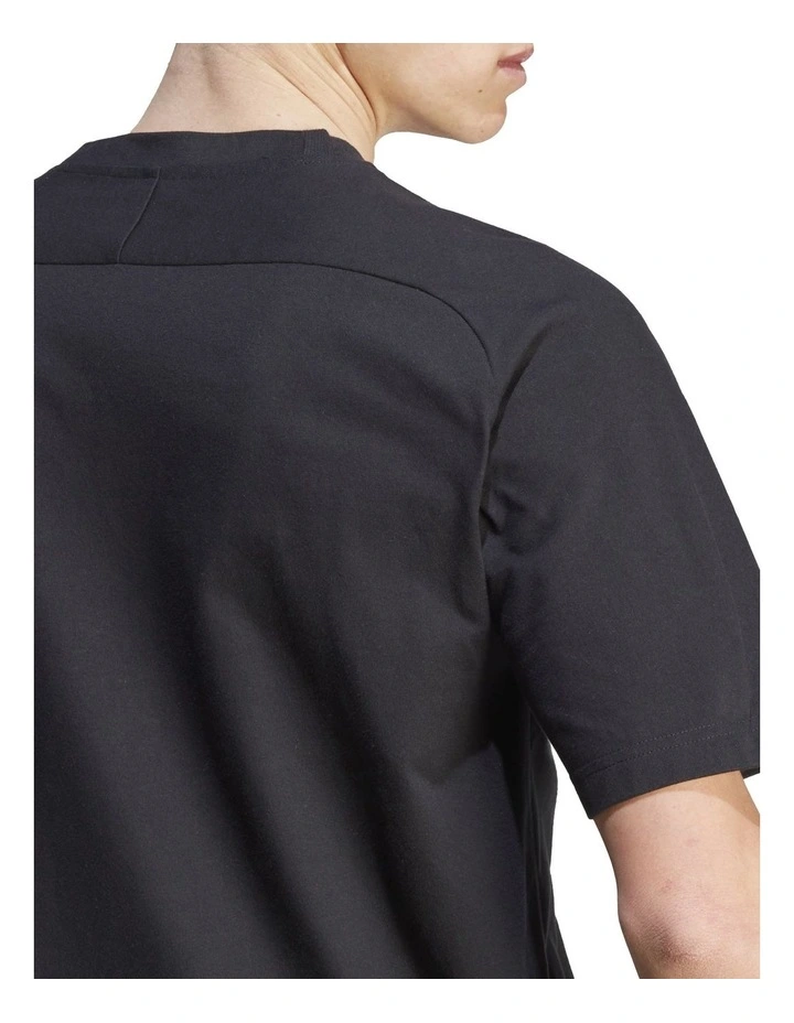 Z.N.E. T-shirt in Black image 5