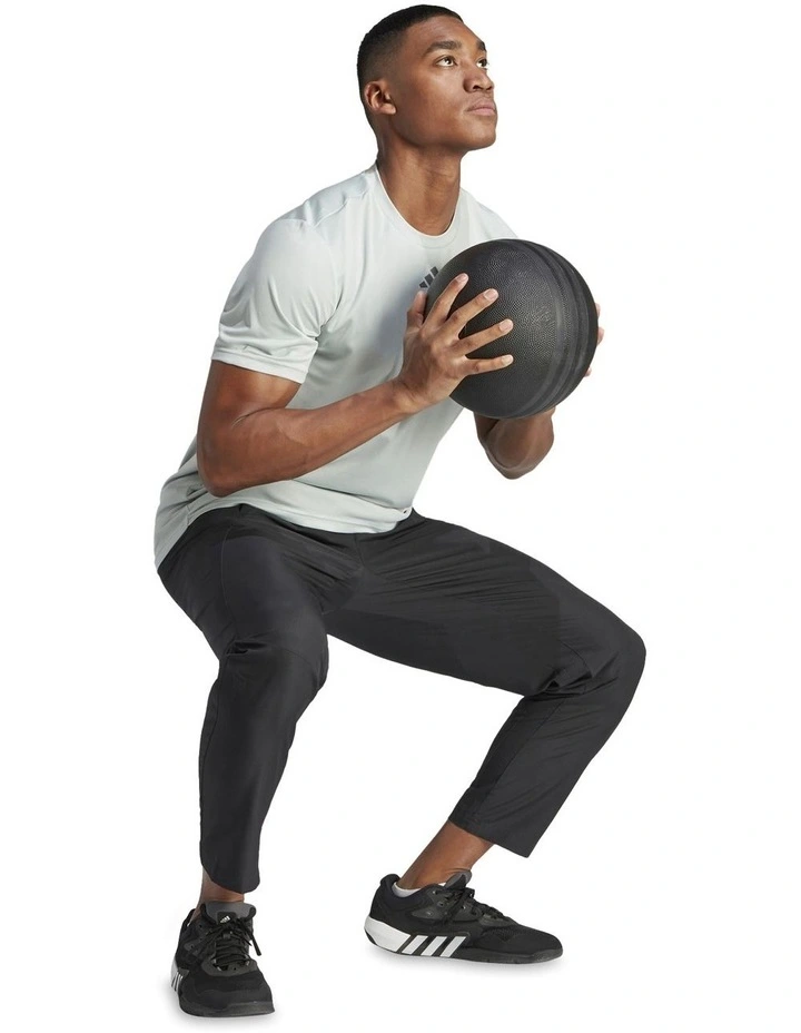 HIIT Slogan Training T-shirt in Wonder Silver/Artic image 4