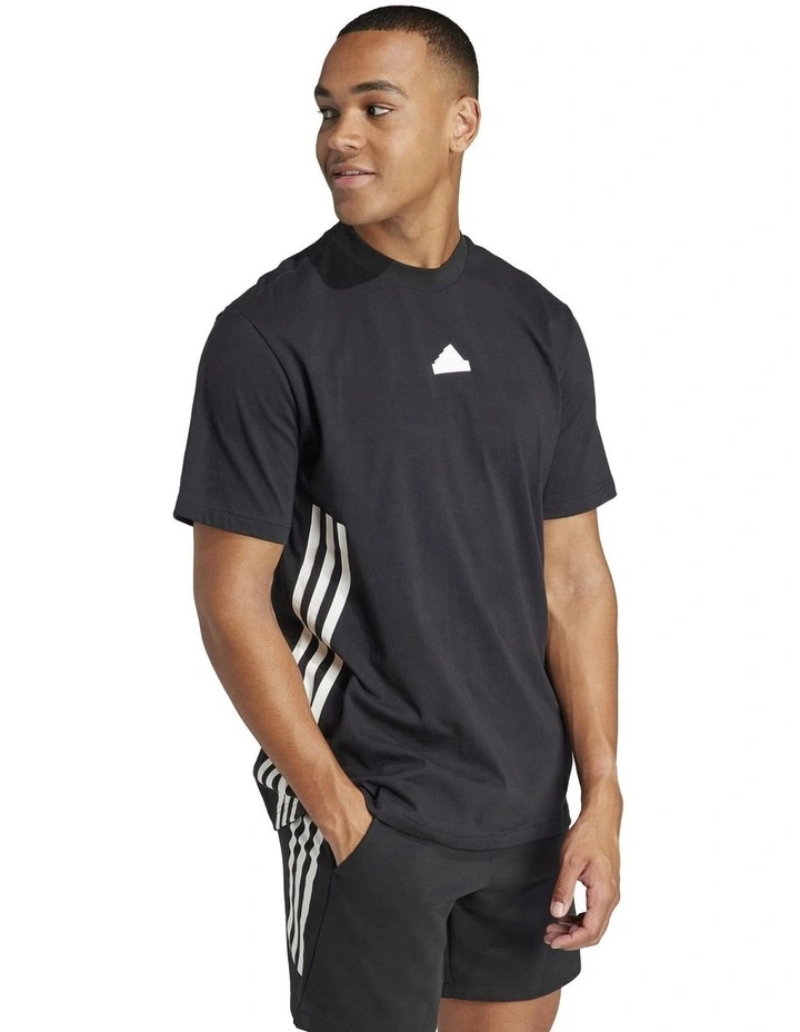 Future Icons 3-Stripes T-Shirt in Black image 3