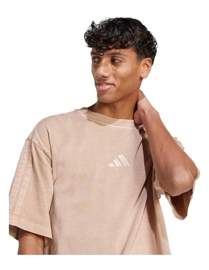 All Szn Washed Tee in Sand image 4