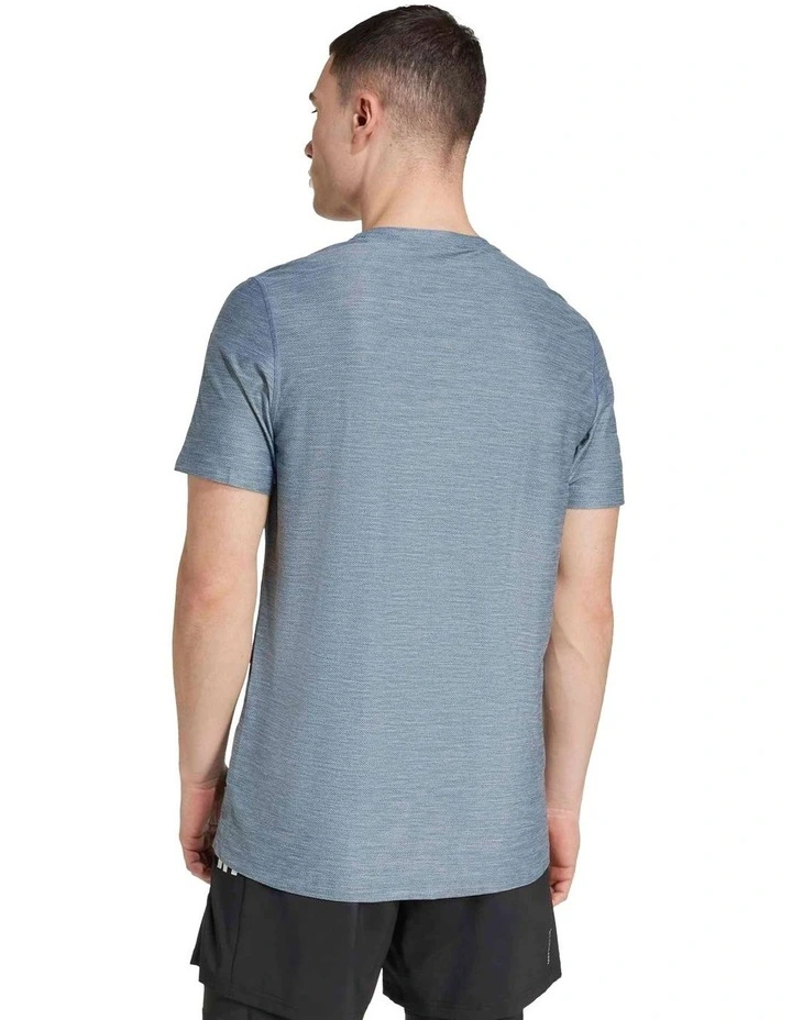 Own the Run T-shirt in Preloved Ink/White image 2