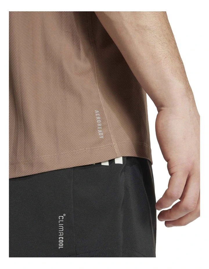 Own the Run T-shirt in Trace Brown image 5