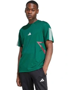 House of Tiro Colourblock Tee in Green